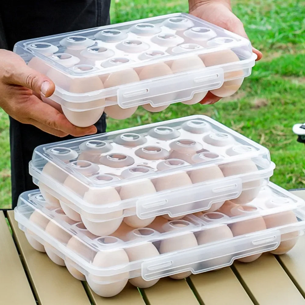 Egg Holder Plastic Egg Storage - Food Storage Hiking avaliação e preço