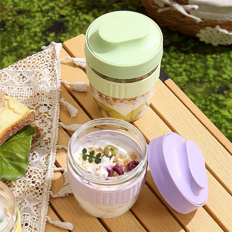 Portable Breakfast Fruit Oat Y - Food Storage Underground avaliação e preço