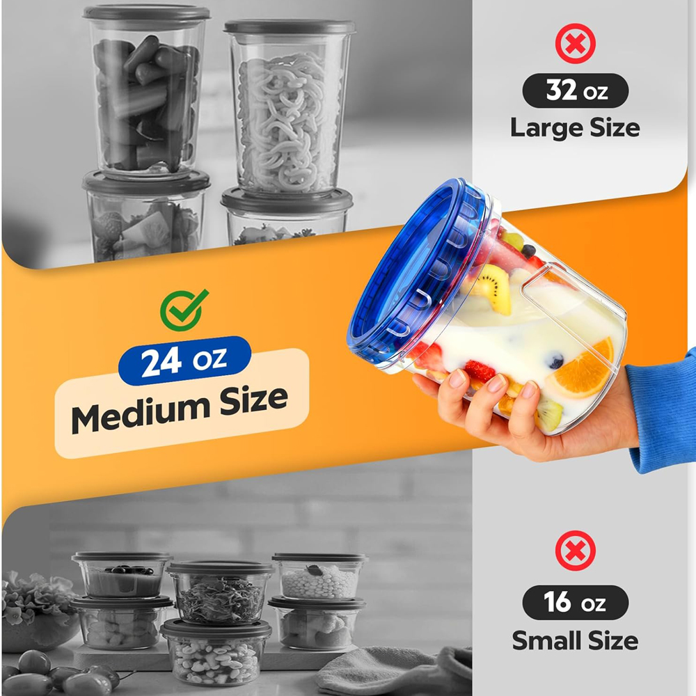 Freezer Storage Containers Air - Food Storage Airtight avaliação e preço