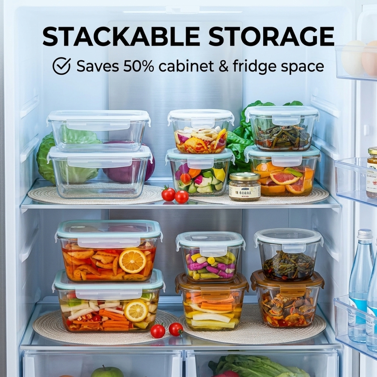 Large Capacity Borosilicate Gl - Food Storage Glass Box avaliação e preço