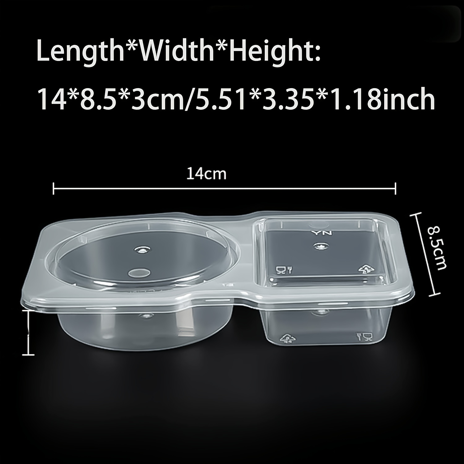 10Pcs Food Storage Containers  - Food Storage Boxes With Lids avaliação e preço