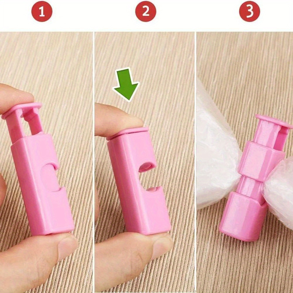 2-12Pcs Portable Kitchen Stora - Food Storage Plastic Bag avaliação e preço