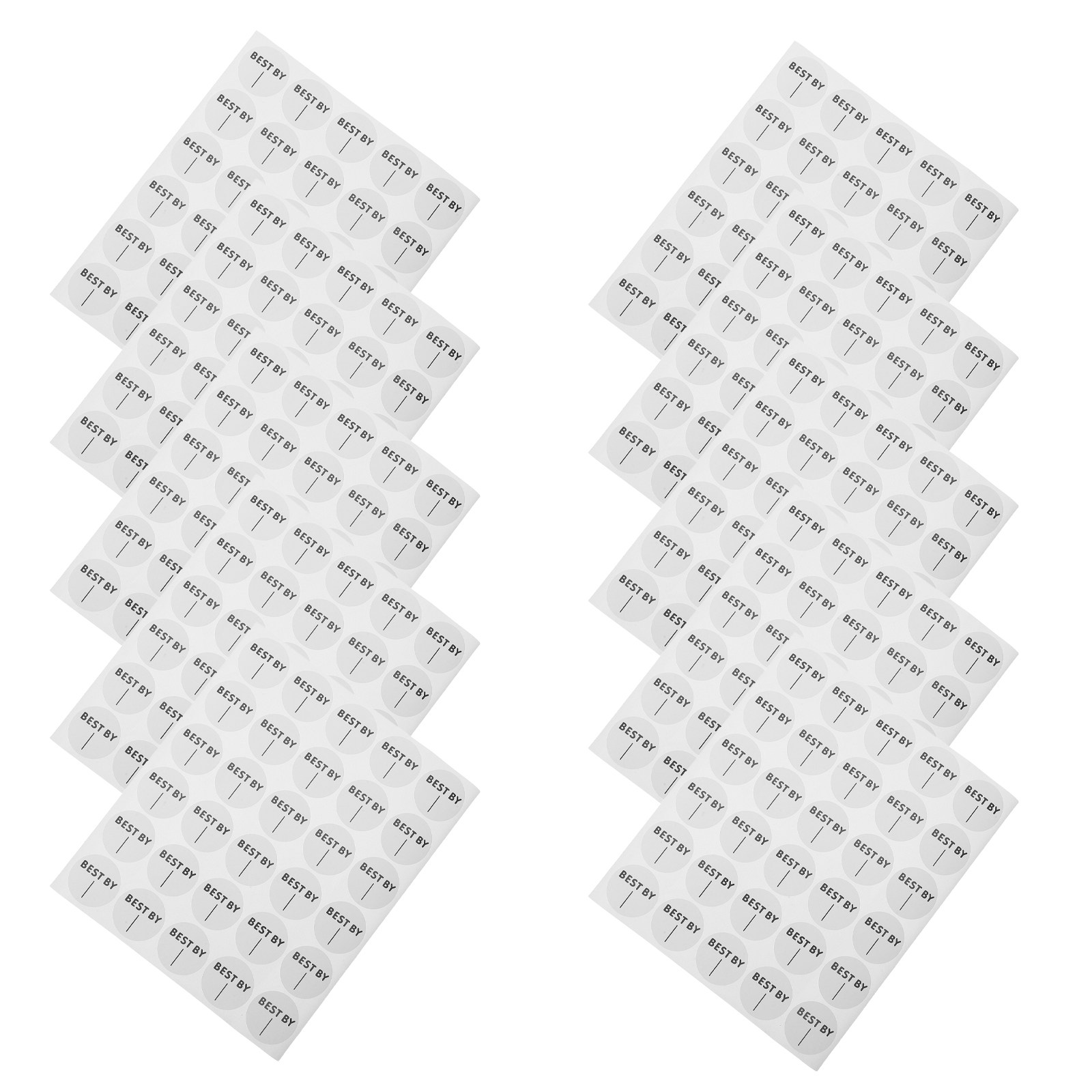 10 Sheets Shelf Life Label Exp - Food Storage And Safety avaliação e preço