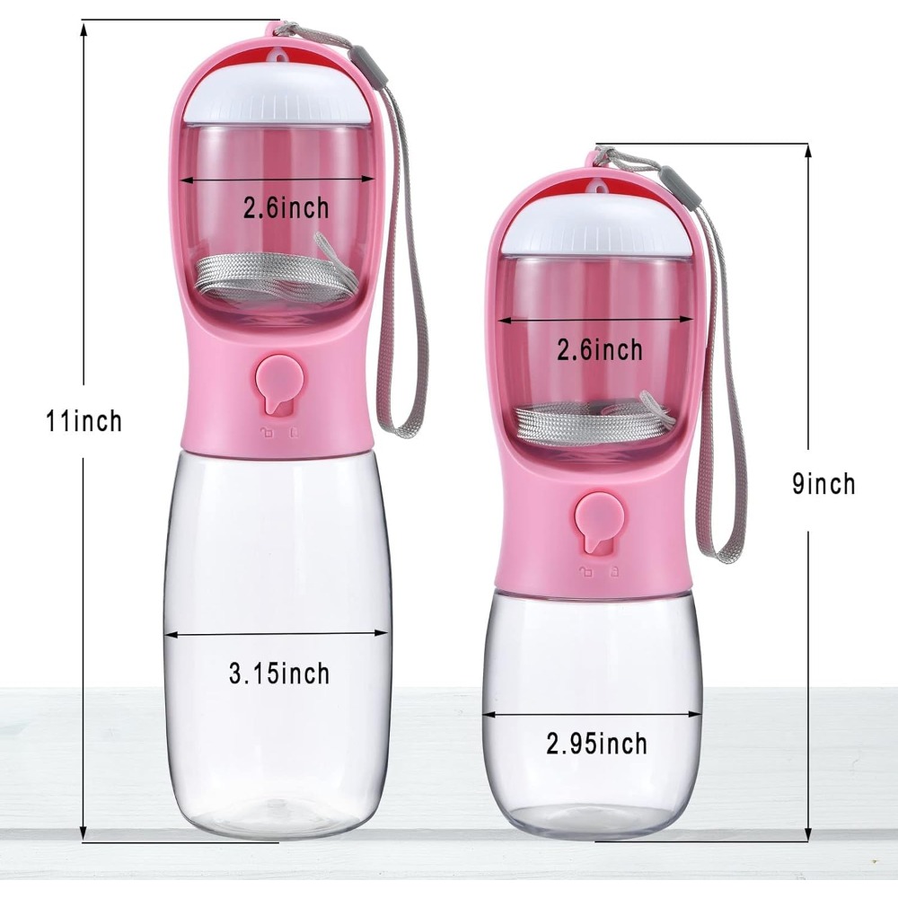 Dog Water Bottle with Food Con - Food Storage Moms avaliação e preço