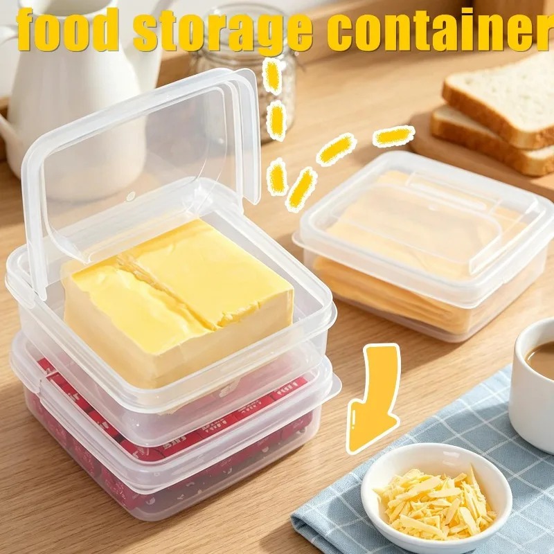 Transparent Sliced Cheese Cont - Food Storage Boxes With Lids avaliação e preço