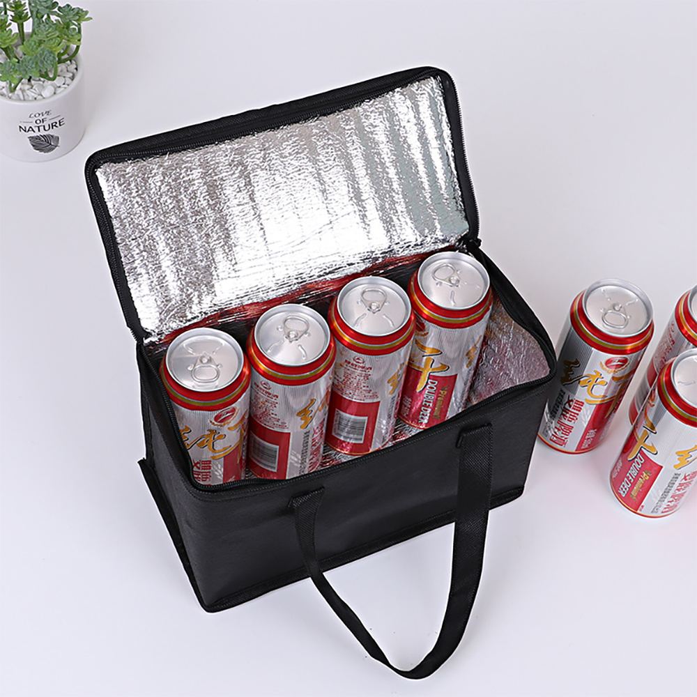 Portable Lunch Cooler Bag Fold - Food Storage Hiking avaliação e preço