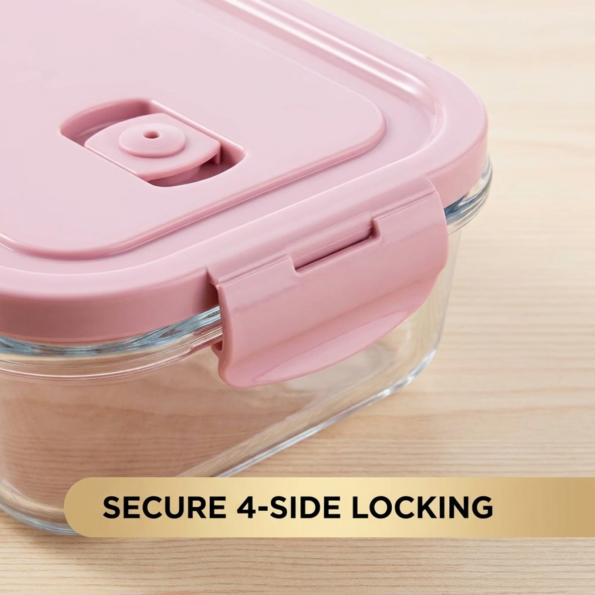 Premium Glass Lunch Box with P - Food Storage Glass Box avaliação e preço
