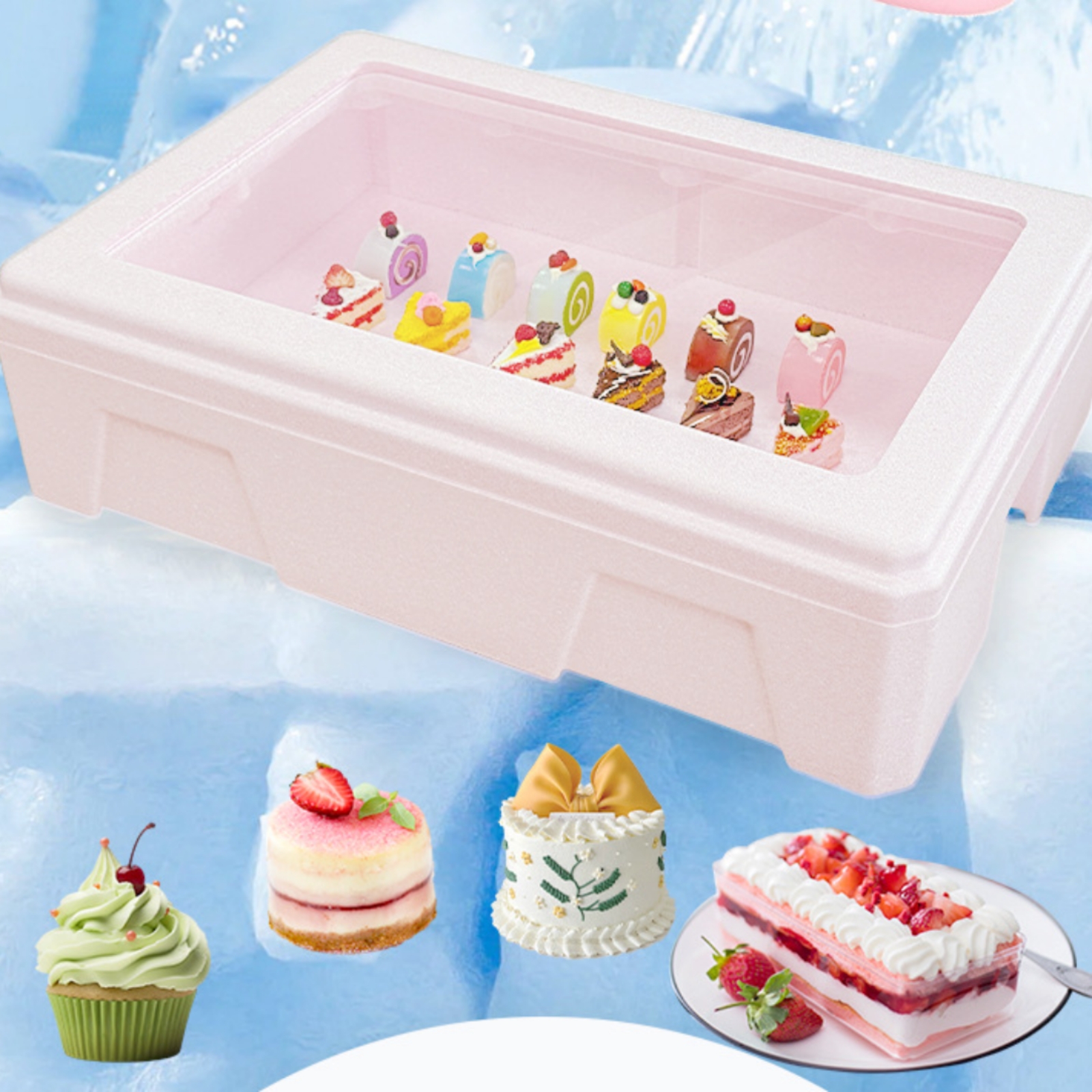 Food-Grade Insulated Box Large - Food Storage Boxes With Lids avaliação e preço