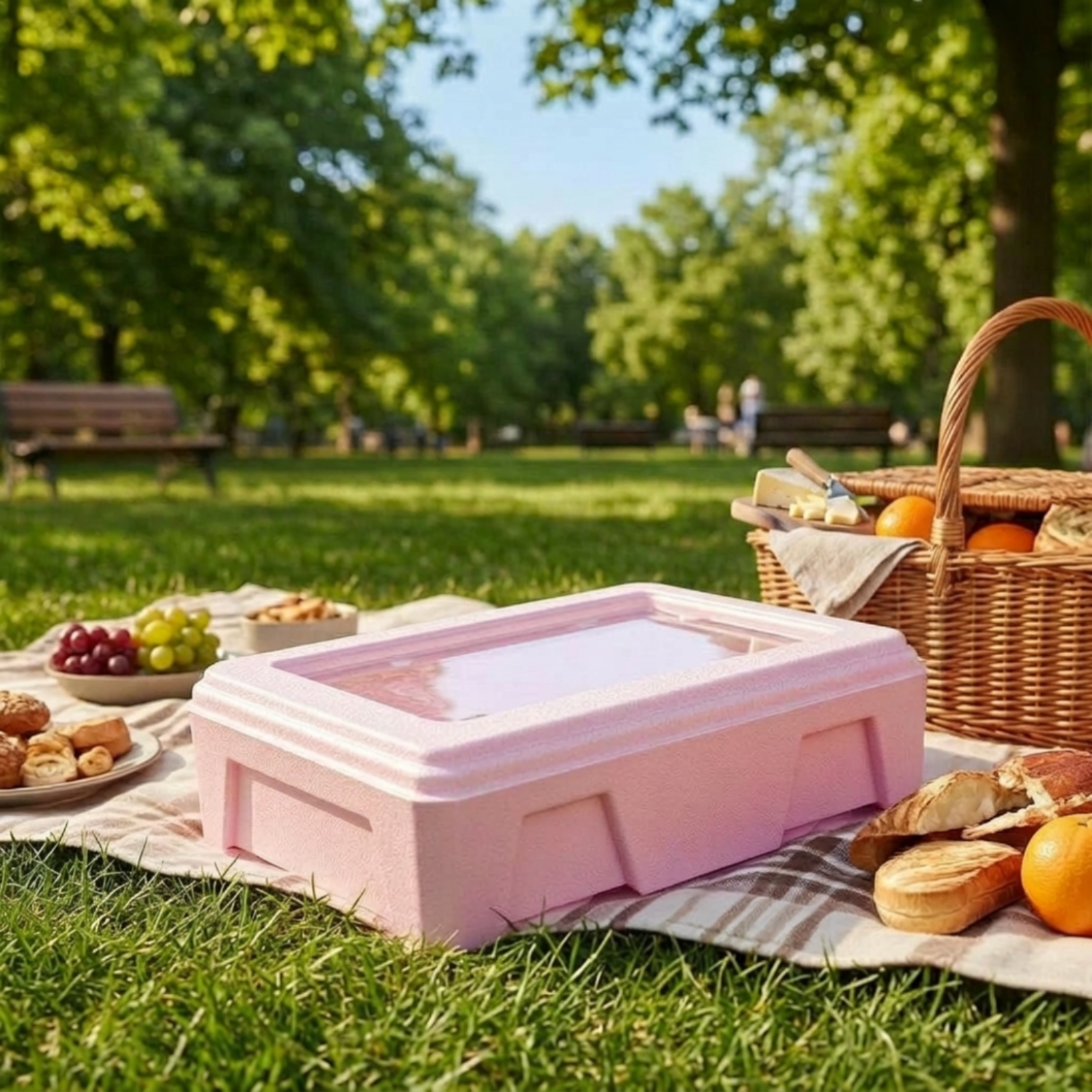 Food-Grade Insulated Box Large - Food Storage Boxes With Lids avaliação e preço
