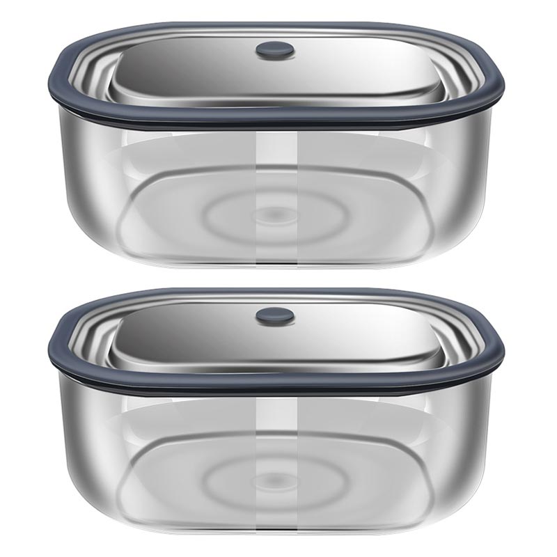 High Borosilicate Glass Rectan - Food Storage Underground avaliação e preço