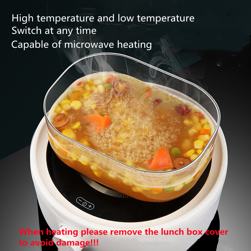 High Borosilicate Glass Rectan - Food Storage Underground avaliação e preço