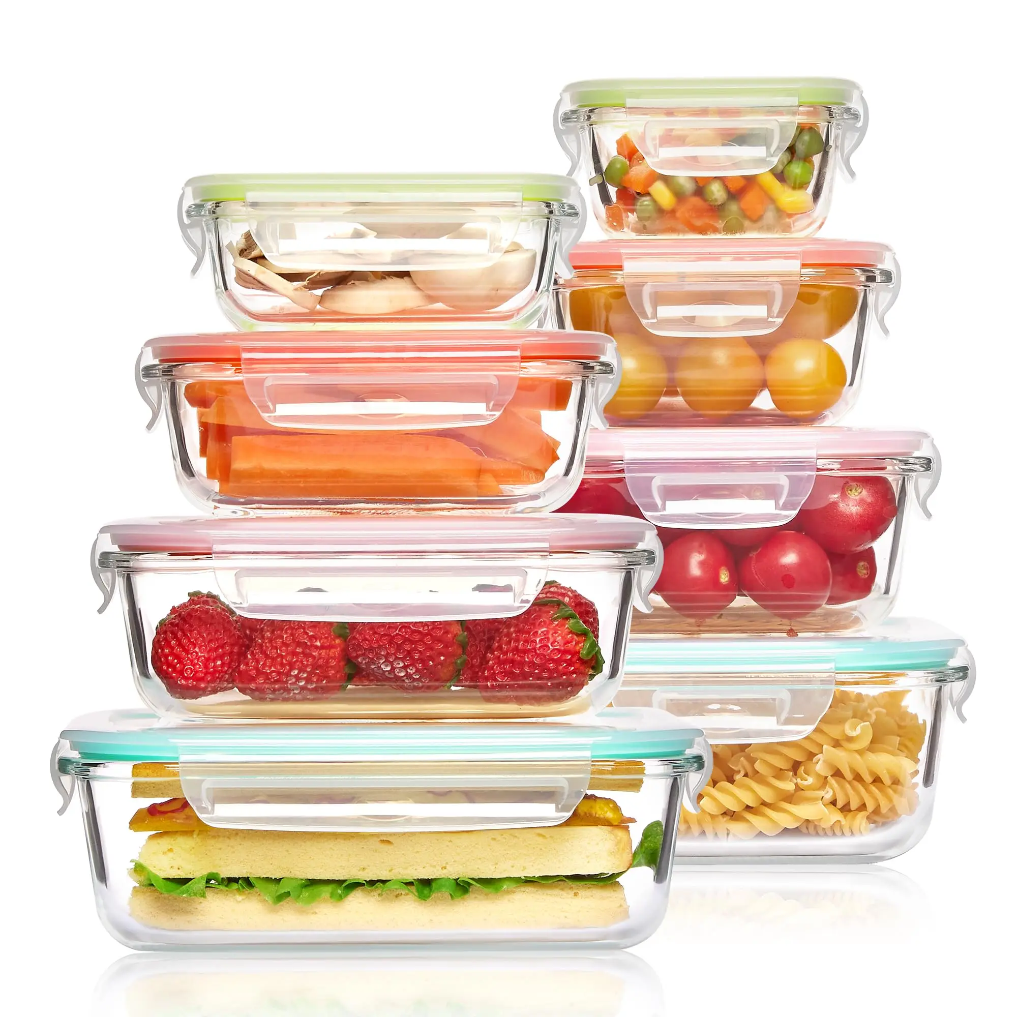 Glass Lunch Box Food Storage C - Food Storage Glass Box avaliação e preço