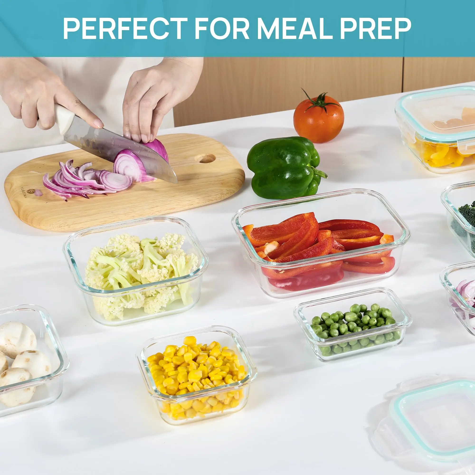 Glass Lunch Box Food Storage C - Food Storage Glass Box avaliação e preço