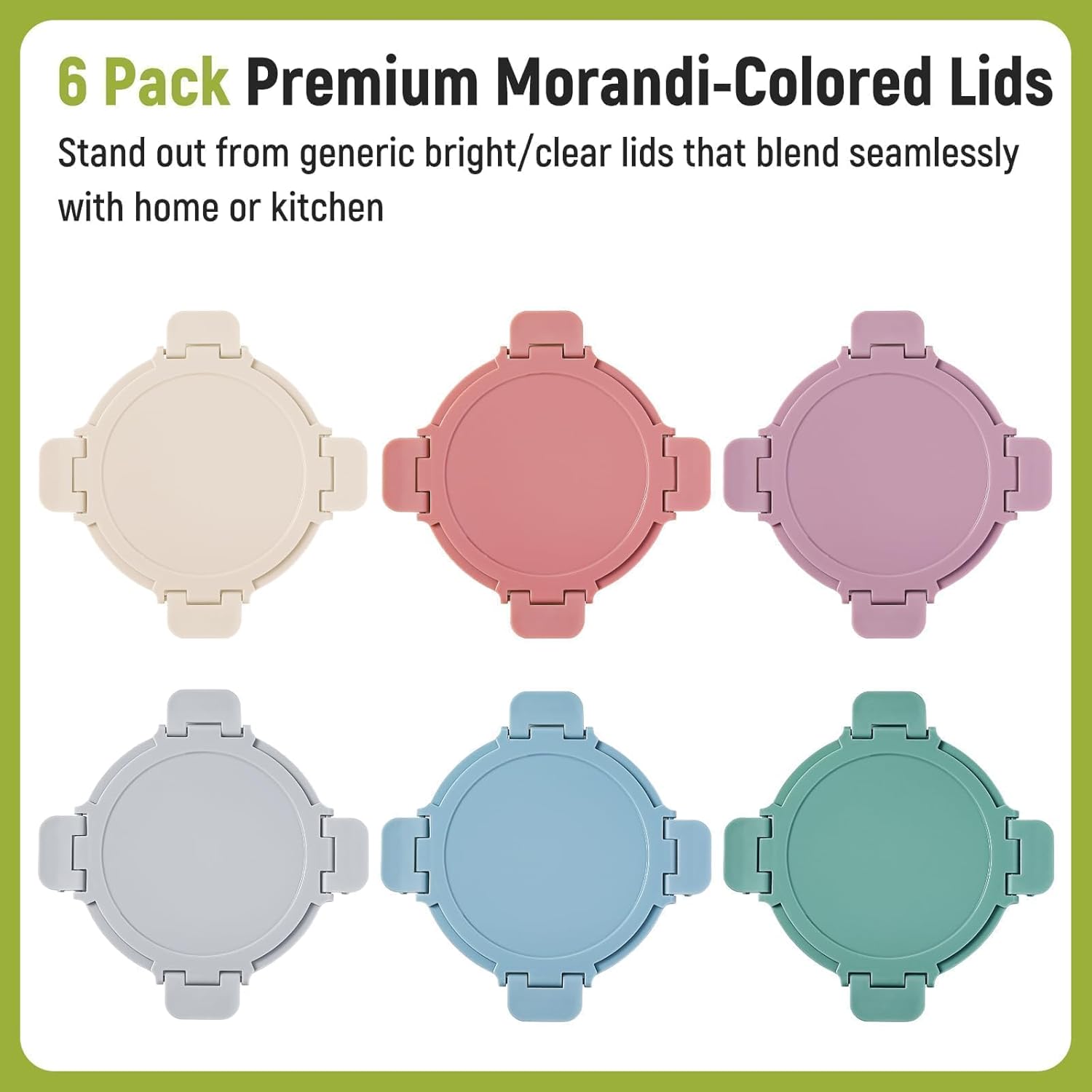 [UPGRADED LID] 6 Sets 3 Cup/24 - Food Storage Container avaliação e preço