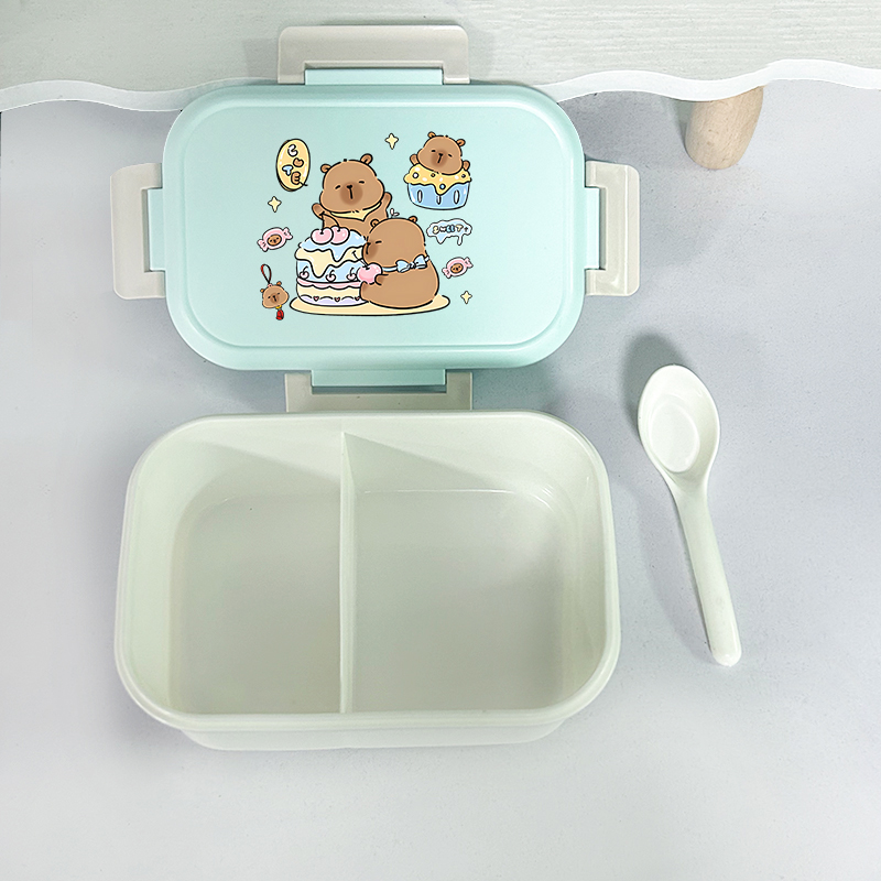 Capybara Bento Lunch Box Carto - Food Storage Is avaliação e preço