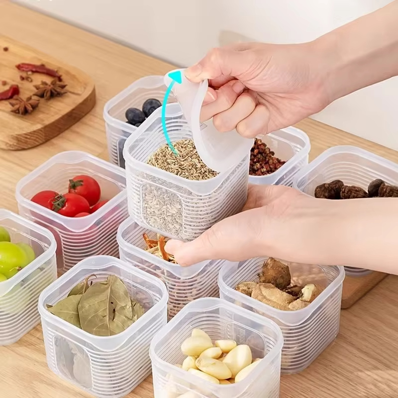 1/7pcs Food Storage Container  - Food Storage Boxes With Lids avaliação e preço
