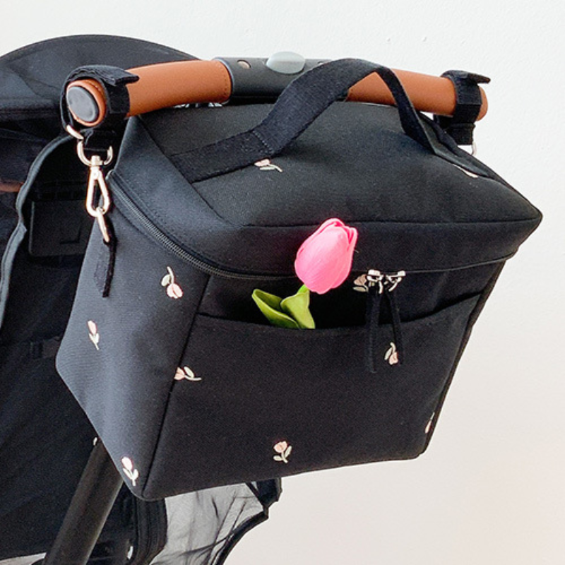 Bear Embroidery Baby Stroller  - Food Storage Moms avaliação e preço