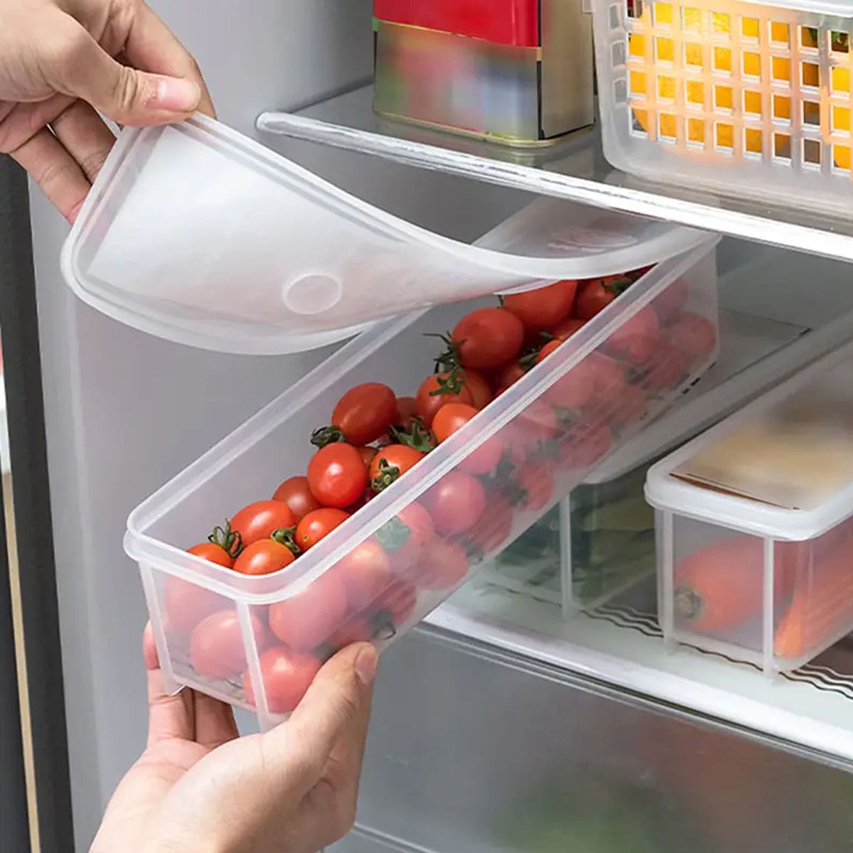 1 Plastic Transparent Storage  - Food Storage Underground avaliação e preço