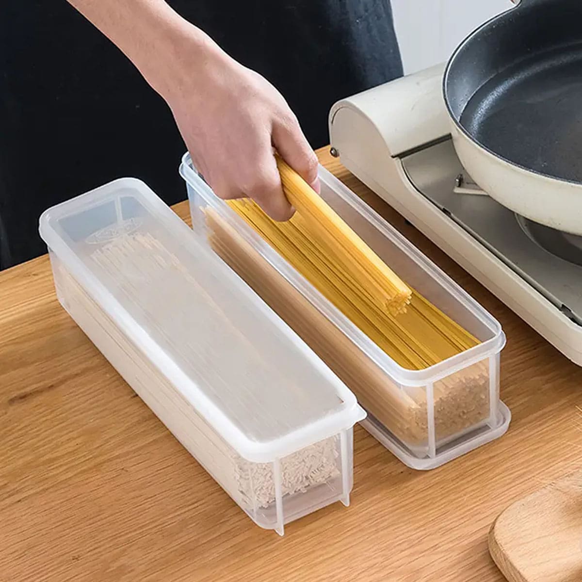 1 Plastic Transparent Storage  - Food Storage Underground avaliação e preço
