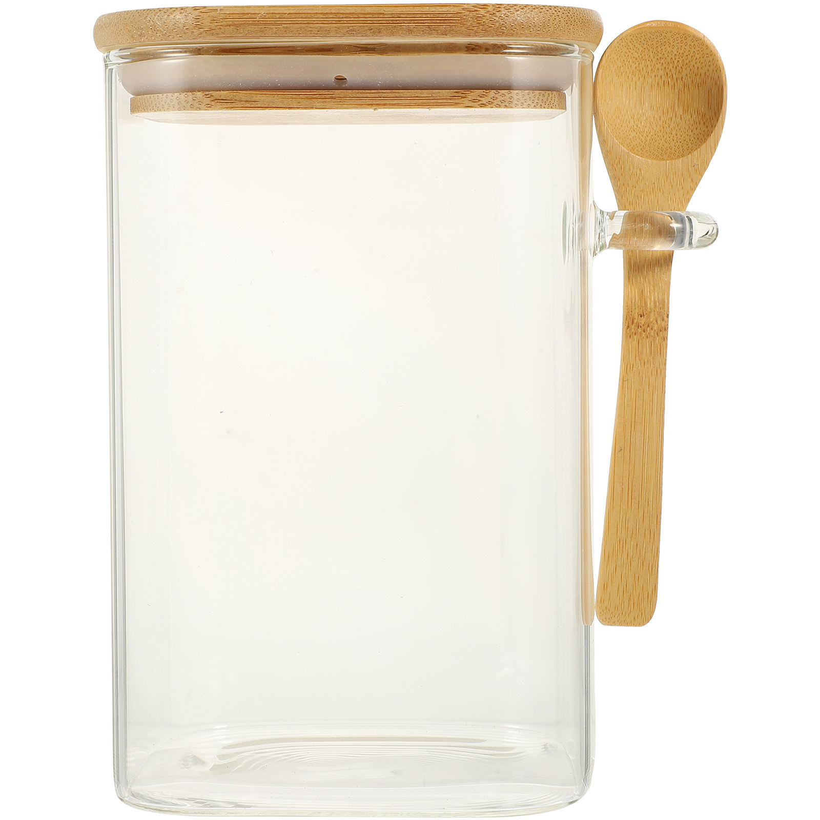 1Set Square Airtight Glass Foo - Food Storage Airtight avaliação e preço