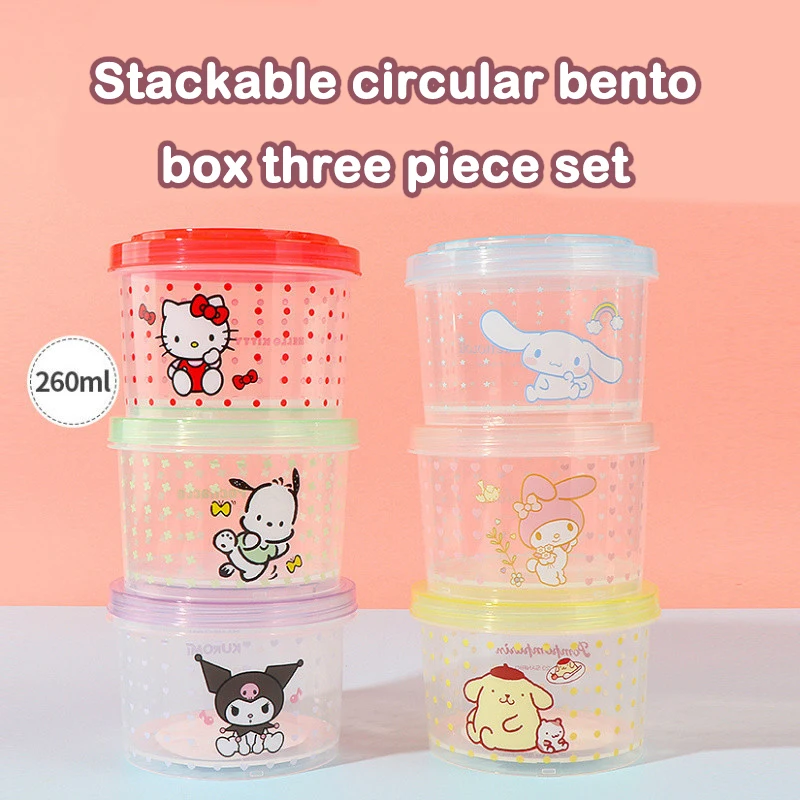 Kitty Bento Box Set 3 Pieces C - Food Storage Underground avaliação e preço